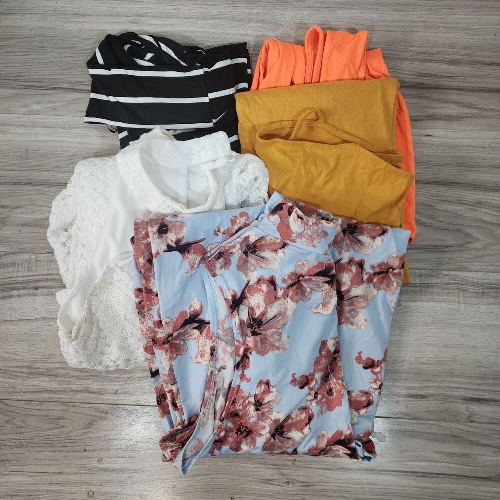 Women's Mini Summer Dresses Size L Lot of 5